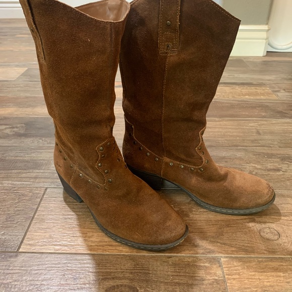 boc Women's Brown Heeled Boots - Picture 1 of 8